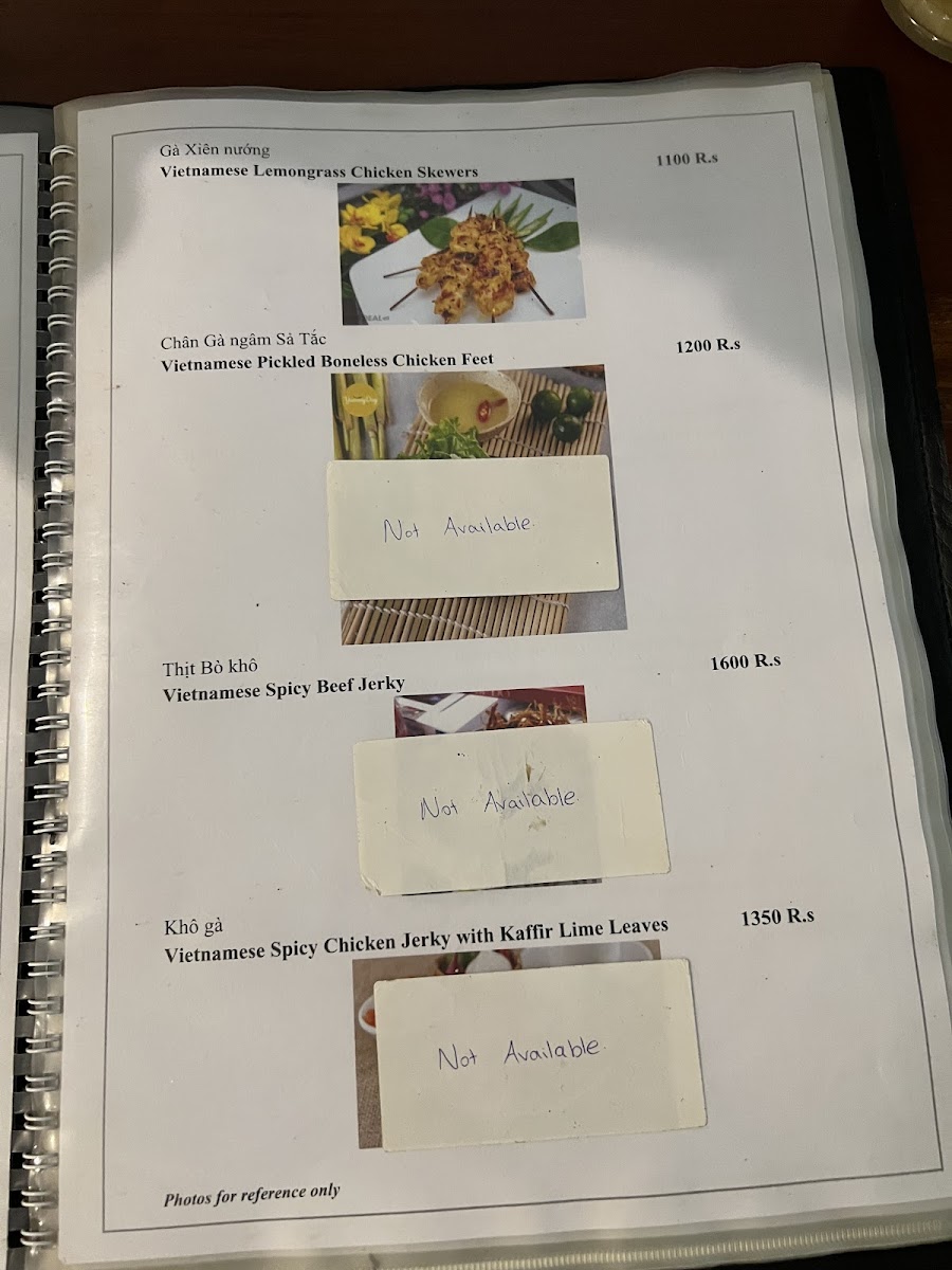 Menu Pho Vietnam Havelock-10