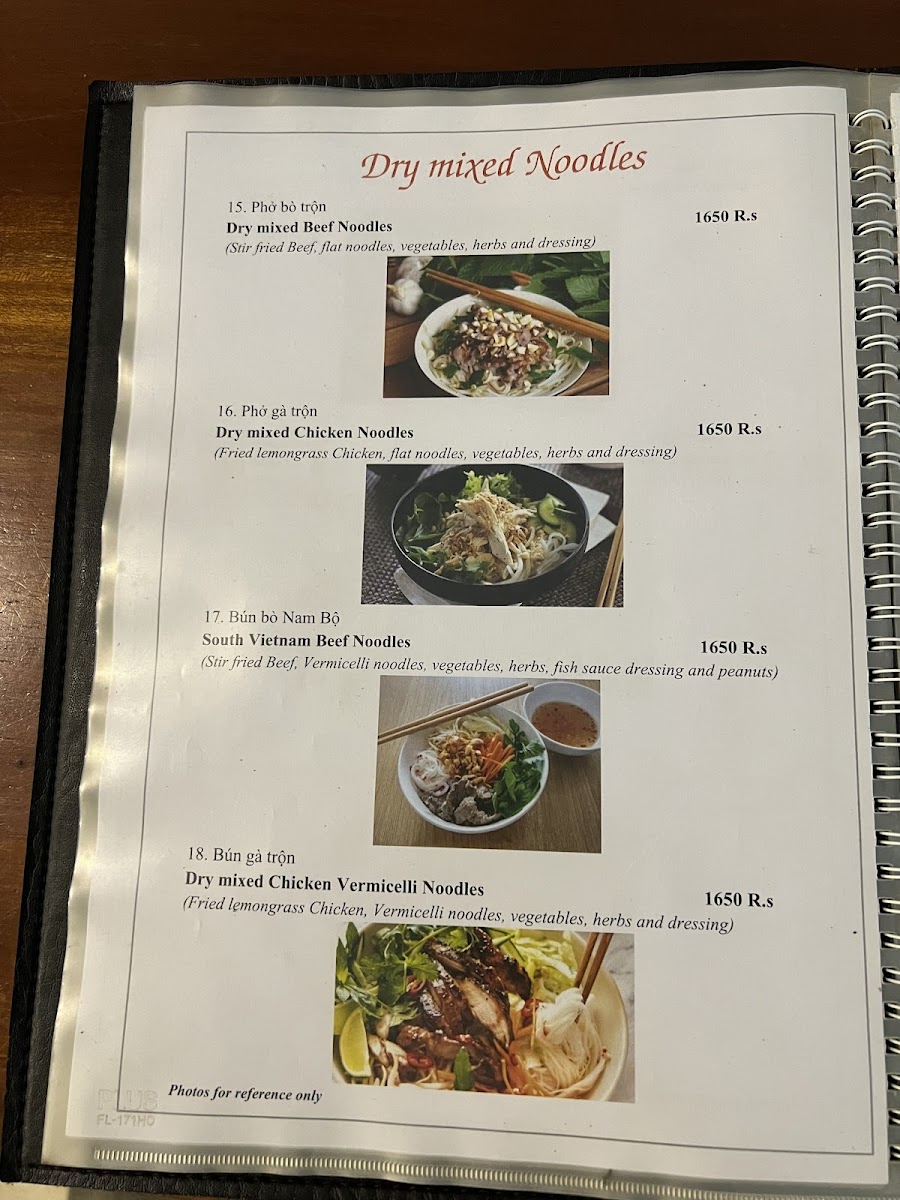 Menu Pho Vietnam Havelock-2