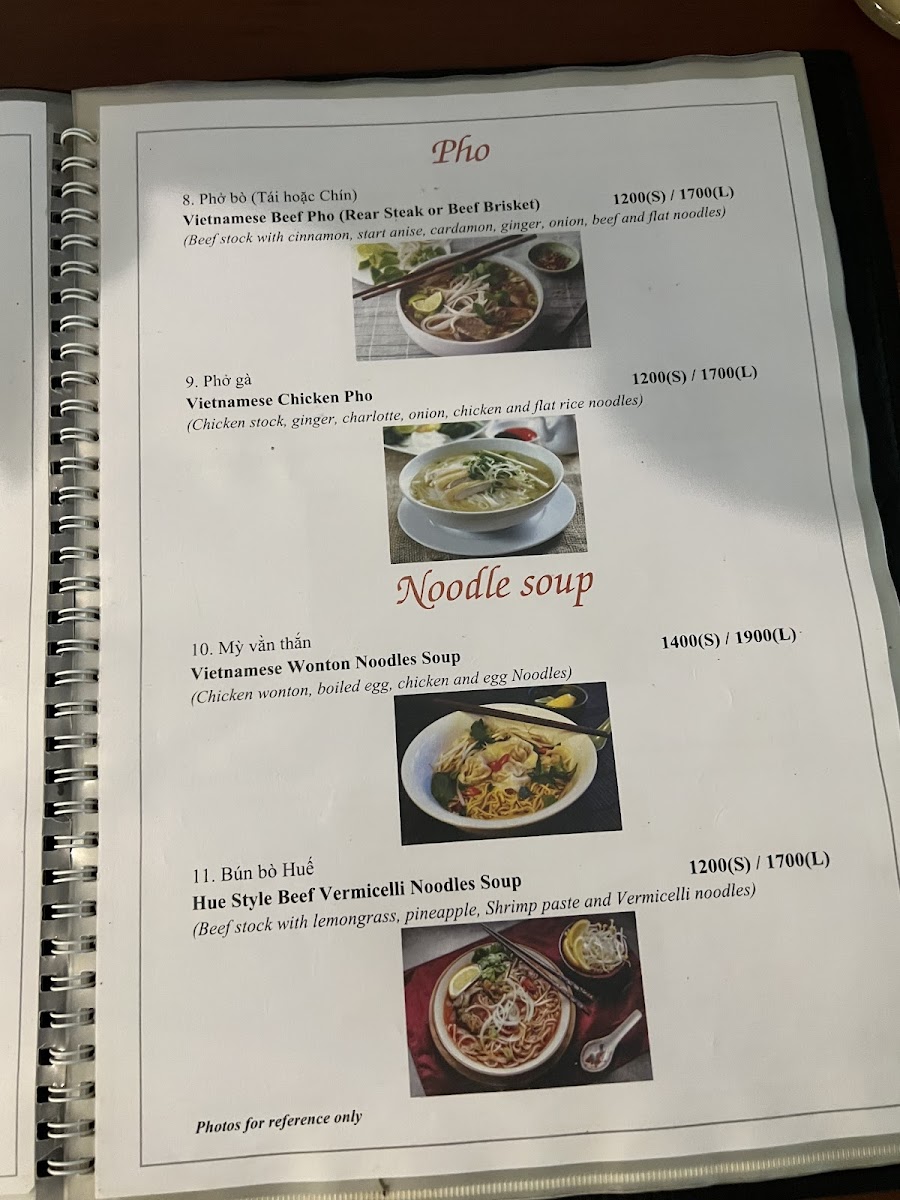 Menu Pho Vietnam Havelock-3