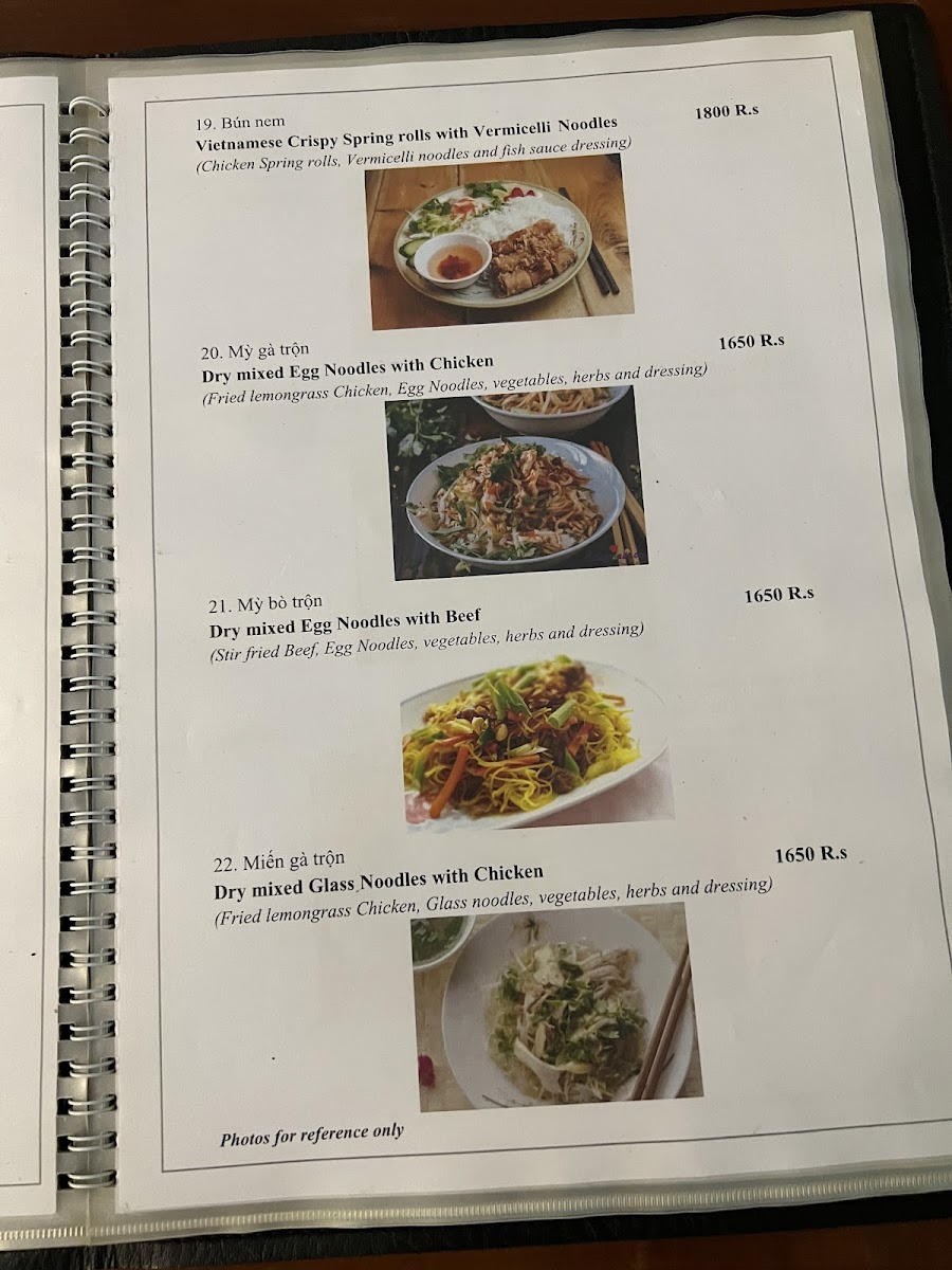 Menu Pho Vietnam Havelock-4