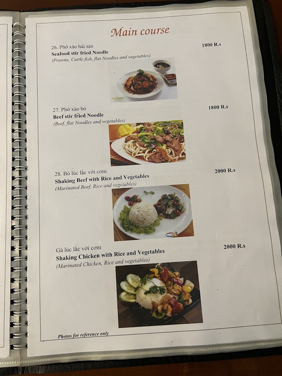 Menu Pho Vietnam Havelock-5