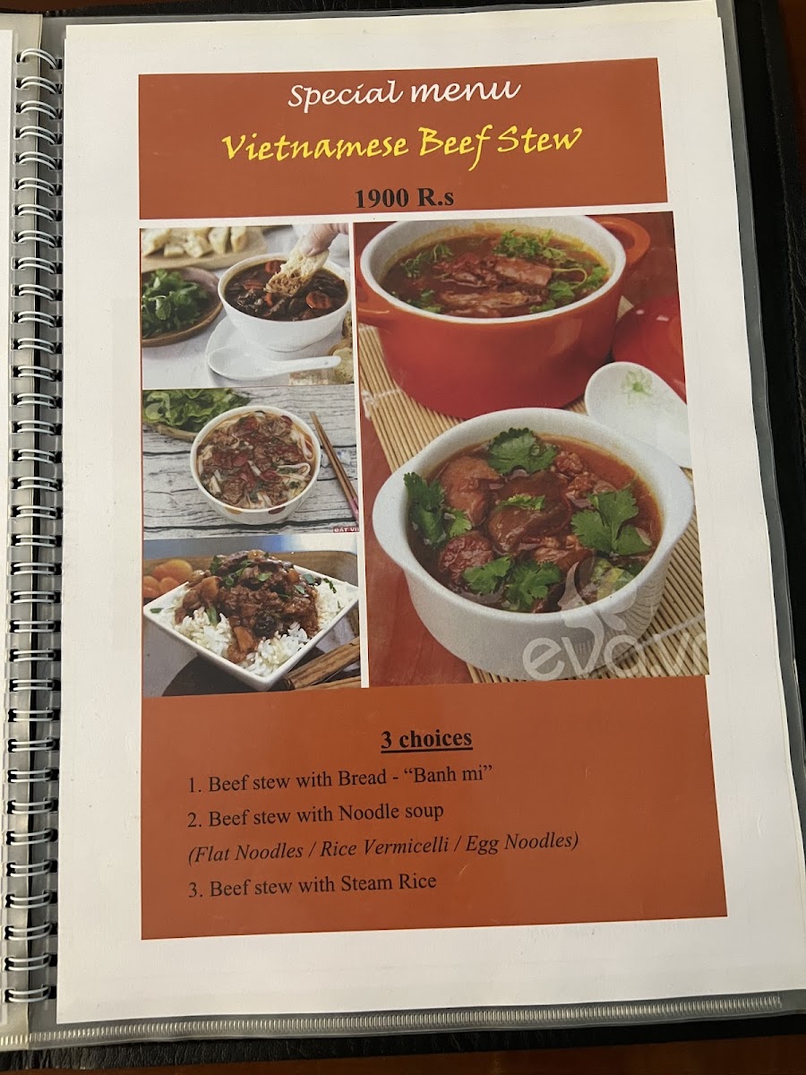 Menu Pho Vietnam Havelock-7