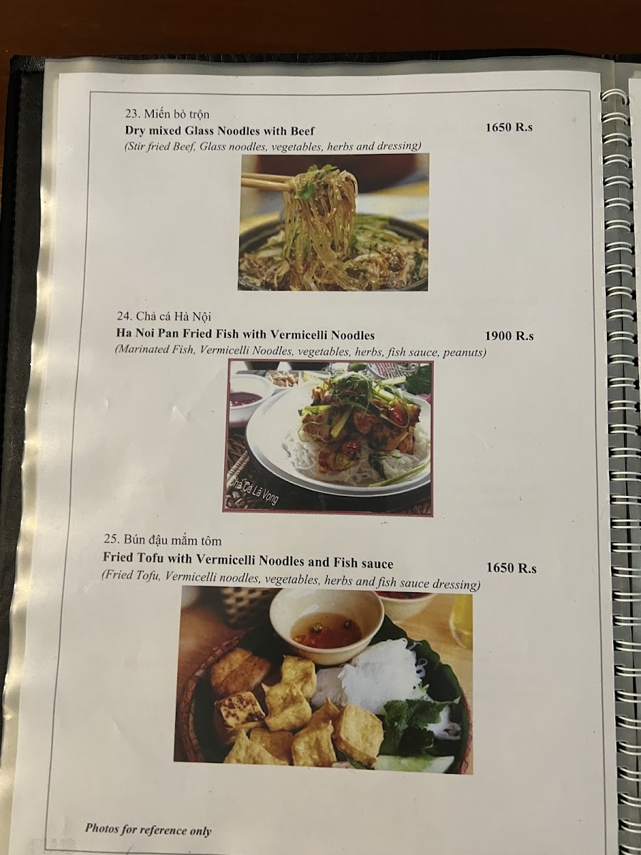 Menu Pho Vietnam Havelock-9